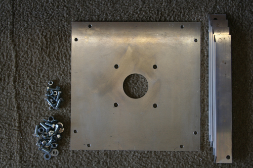Alimast top plate